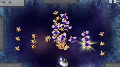 [EARLY ACCESS] Chicken Invaders Universe weekly challenge with Positron Stream + bomber (not really)