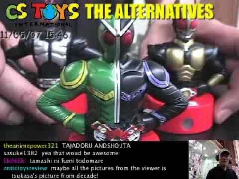 Japanese McDonalds' Happy Meal Specials for Kamen Rider 40th