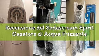 Recensione del Sodastream Spirit Gasatore di Acqua Frizzante, Bianco, 43cm