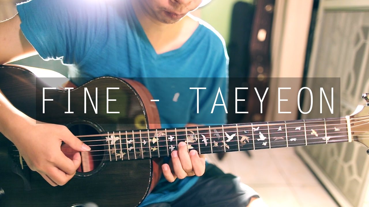 Fine - TAEYEON (태연) | Fingerstyle Guitar | ปิ๊ก cover