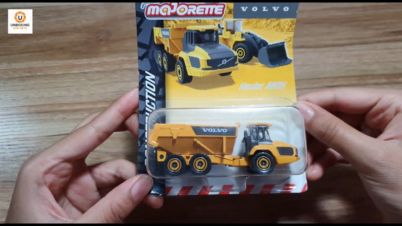 Volvo A60H Articulated Hauler Unboxing - 55-Ton King of Construction | Majorette Heavy Equipment 6x6