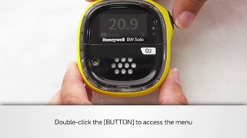 Honeywell BW Solo Gas Detector: How-To Set-Up the Zero Sensor