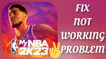 Fix MYNBA2K23 App Not working(Not open) Problem|| TECH SOLUTIONS BAR