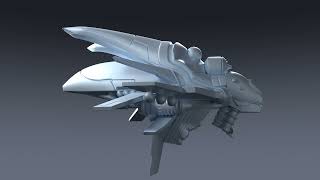 Alien Invaders Devil : 3D Printable Alien Aircraft Model