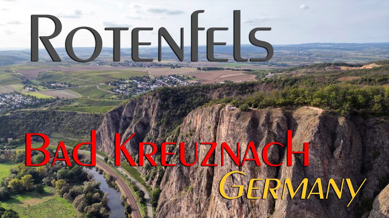 Rotenfels near Bad Kreuznach on the Nahe River, RLP, Germany 
