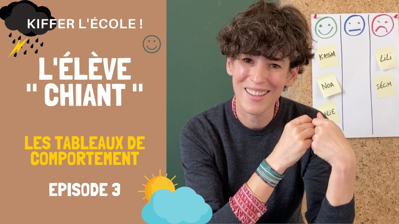 Gestion de classe. Episode 3. Le tableau de comportement.