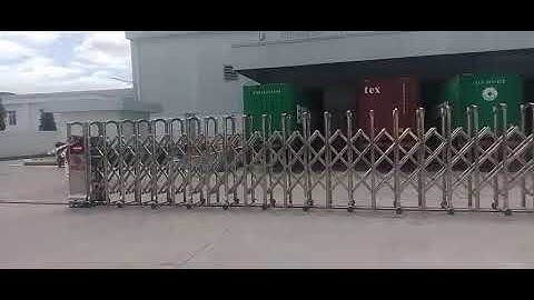 Sửa Cổng Xếp Inox,Lắp đặt cửa cổng xếp tự động hl :0906780293