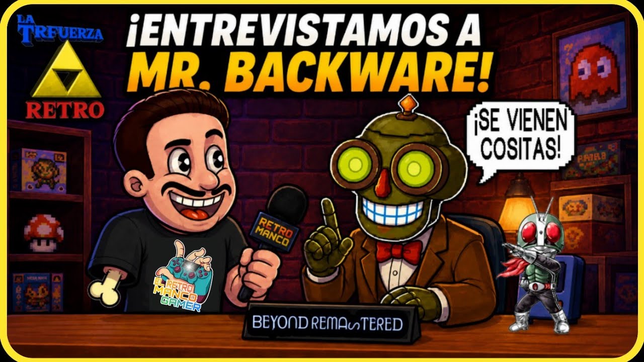El ARGENTINO que hace juegos nuevos para CONSOLAS RETRO | Manco Entrevista a Mr.Backware🤖