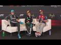 F1 Race Press Conference - Chinese GP 2026  | Kimi Antonelli, George Russell, Lewis Hamilton