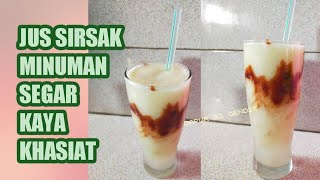 JUS BUAH SIRSAK MINUMAN SEGAR ENAK DAN  KAYA KHASIAT
