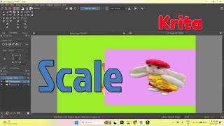 How To Change The Size Of The Layer  In Krita Let`s Do Tech | Krita Tutorials | Digital Drawing
