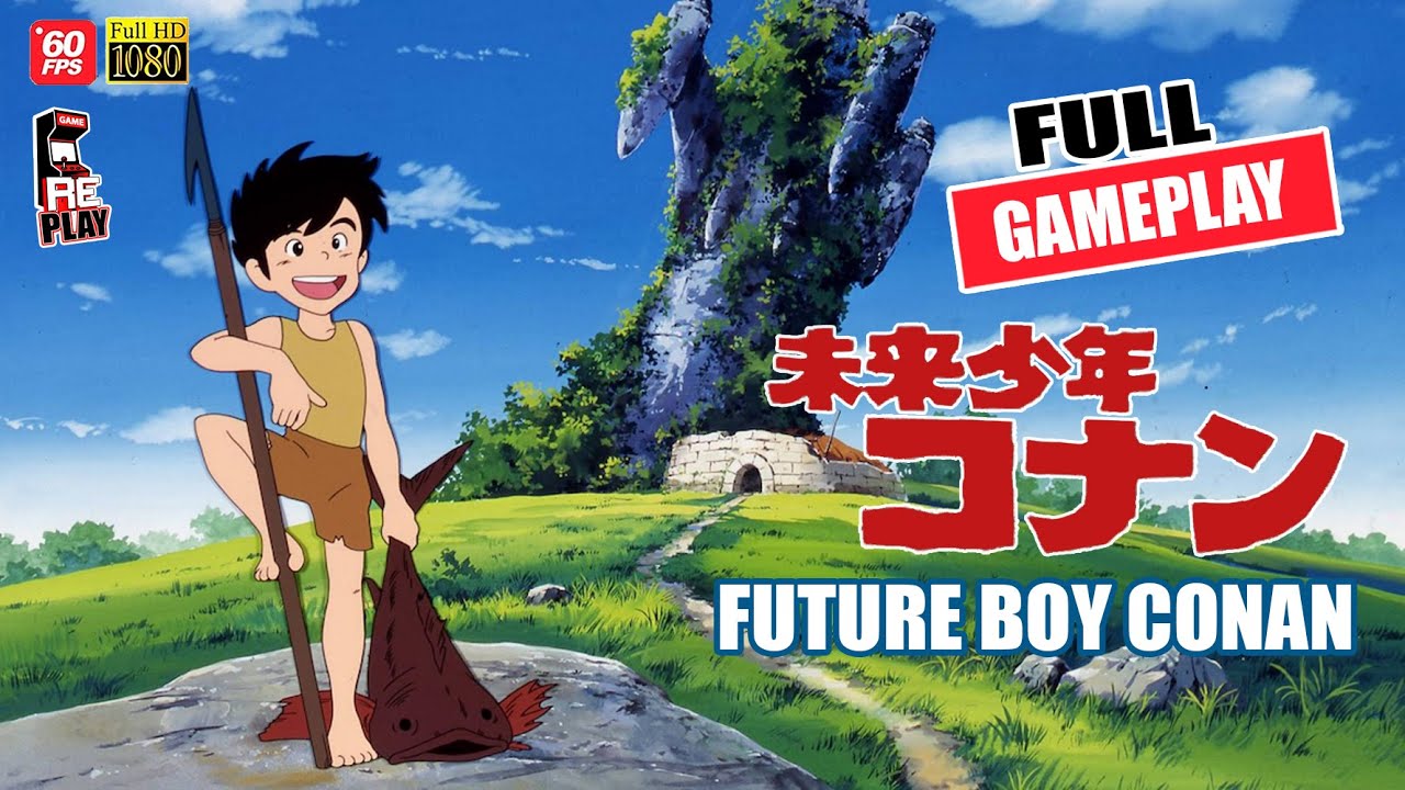 Mirai Shonen Conan (PC ENGINE CD) - Full Gameplay Walkthrough Longplay