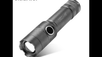 UltraFire Cree XML T6 889LM Zooming LED Flashlight - Gearbest.