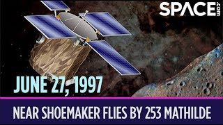 OTD in Space – June 27: NEAR Shoemaker Flies by 253 Mathilde