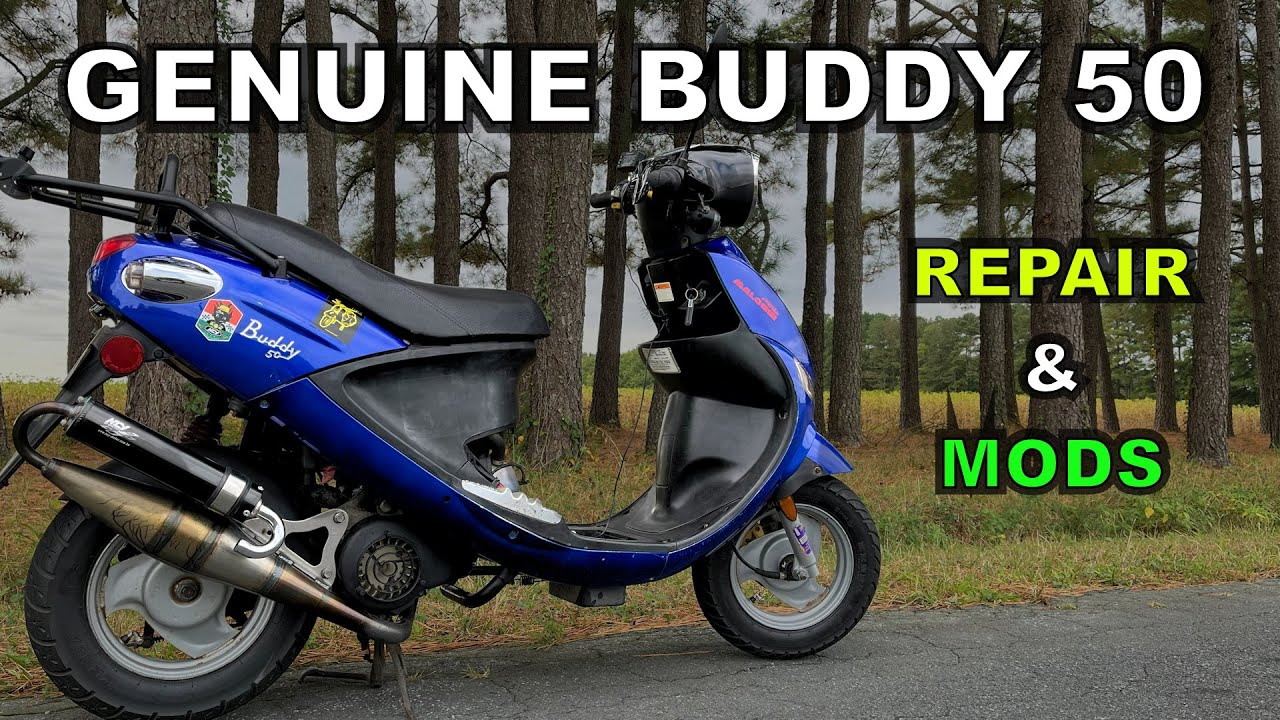 Клиент заявляет: скутер перестал работать... А ведь он должен быть быстрее: оригинальный Buddy 50...