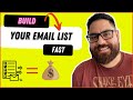 How To Build An Email List For Your Business FAST! | Build An Email List With Facebook Ads in 2022