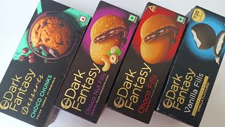 Dark Fantasy Choco Fills, Choco Nut Fills, Vanilla Fills & Choco Chunks Opening Satisfying Asmr