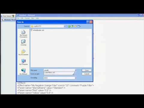 WMM Tutorial #2 Adding Extra Effects.[NEED TO READ DESCRIPTION]