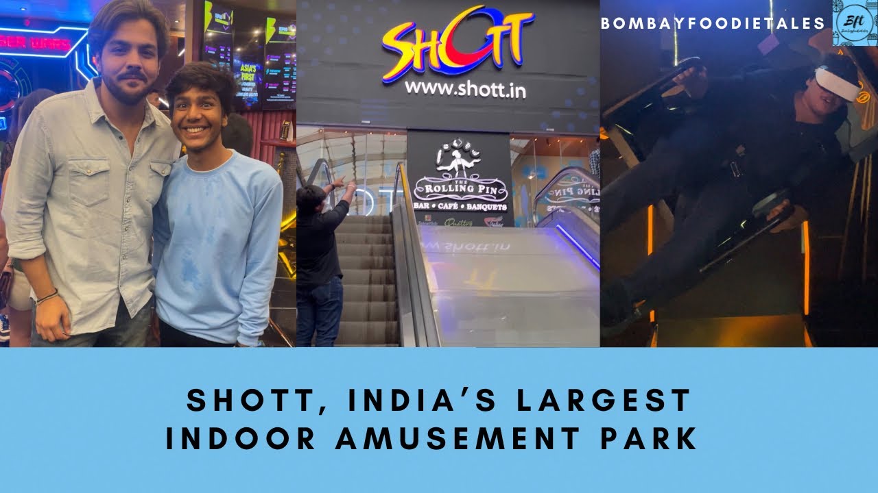Shott Vlog We Met Ashish Chanchlani Biggest gaming zone in Mumbai