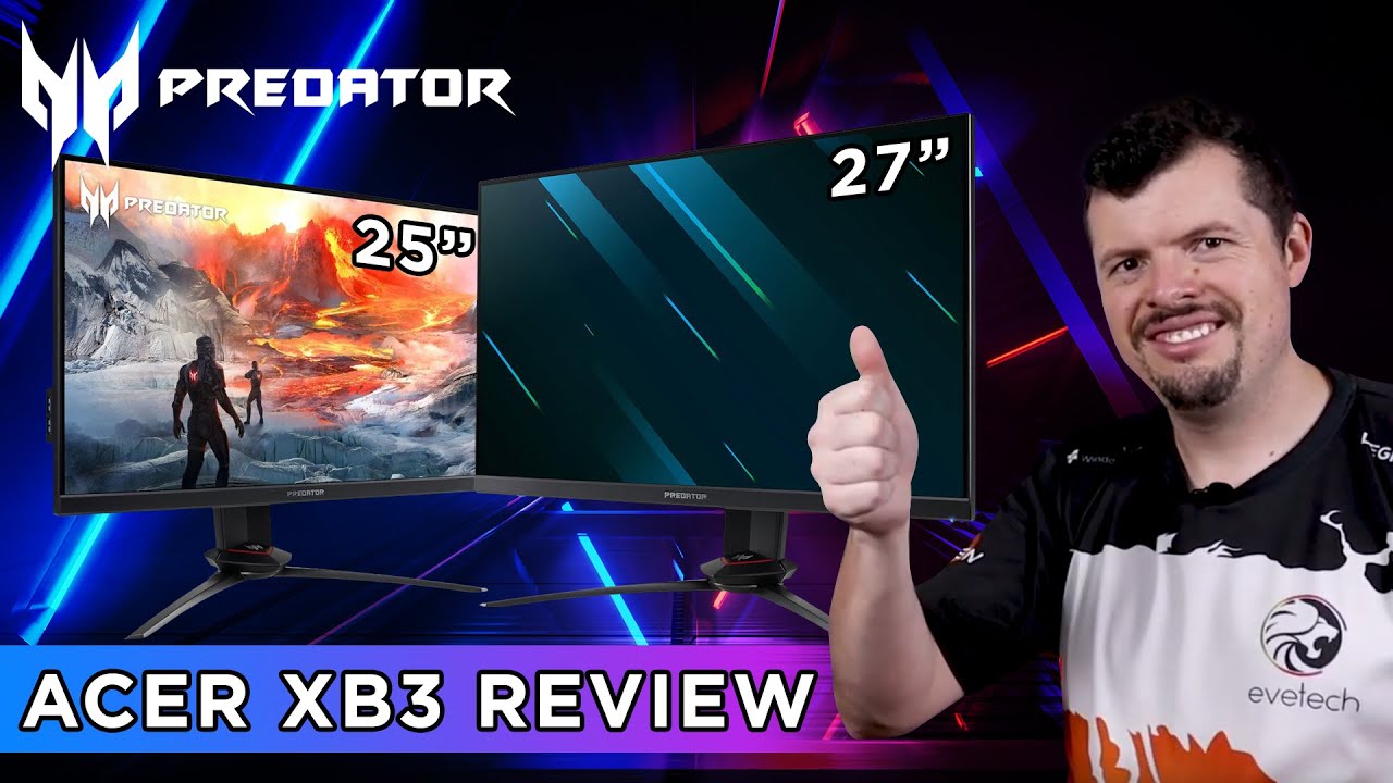 Acer Predator XB273 GZbmiiprx 27 FHD (1920 x 1080) IPS Monitor