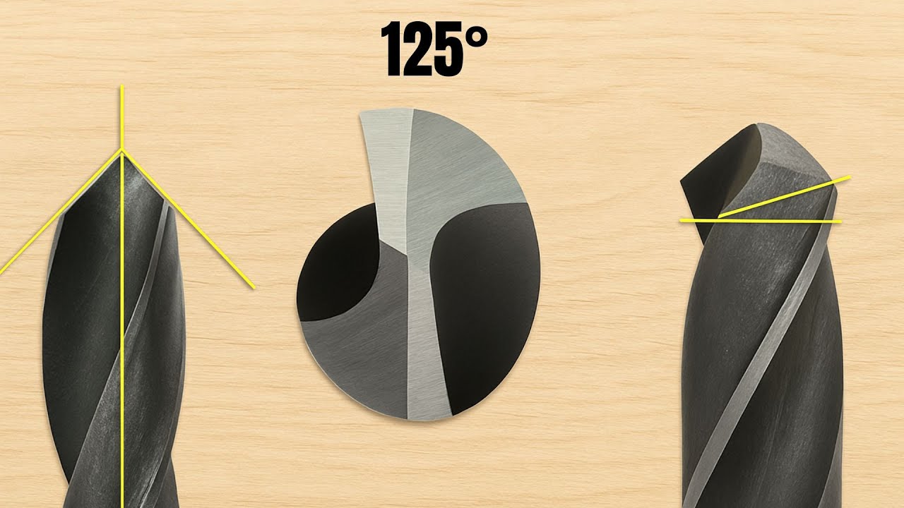 How to sharpen a drill bit in 10 seconds! With this idea you will become a level 1000 master!