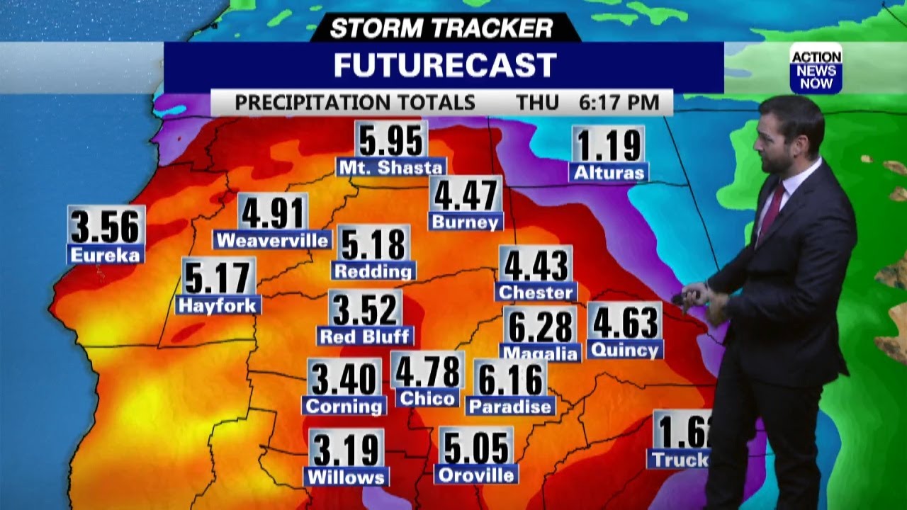 Storm Tracker Forecast: Heavy rain & snow, & strong winds Wednesday ...