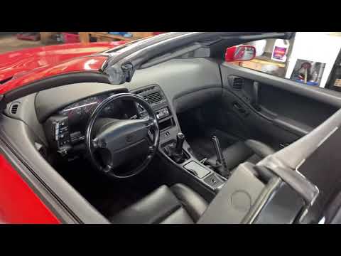 カーズ 1993 Nissan 300 ZX Z32 RED Fair Lady Z Convertible Review