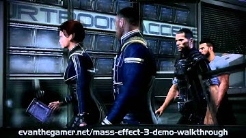 Mass Effect 3 Demo Walkthrough Part 1 [HD]