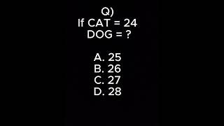 ৯০% ভুল করে! CAT = 24, DOG = ? 😱 | BCS Mental Ability