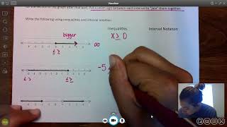 Day 6 Interval Notation Video 2