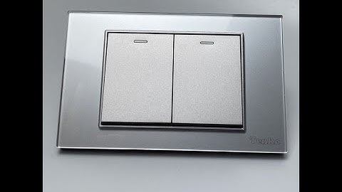 Công Tắc Điện Âm tường Mặt Kính Cường Lực TENKO I Tenko.com.vn