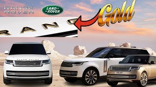 24 CARAT GOLD USED BY RANGE ROVER SV || MOST LUXURIOUS NEW RANGE ROVER SV & AUTOBIOGRAPHY screenshot 2
