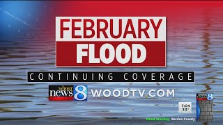 Flood concerns continue as water begins to recede