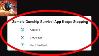 Fix Zombie Gunship Survival App Keeps Stopping | Zombie Gunship Survival App Crash Issue | screenshot 5