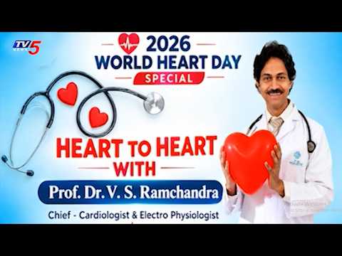 Health Time: Heart To Heart With Dr VS Ramachandra | Srisri Holistic | TV5 News - TV5NEWS