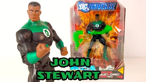 DC Universe Classics Series 11 Kilowog Wave Green Lantern John Stewart Action Figure Review 