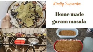 HOMEMADE AROMATIC GARAM MASALA cooking |homemade |garammasala