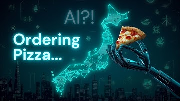 "Ordering Pizza in Japan... with AI?! 🍕🤖 The Future of Food in 2025!"