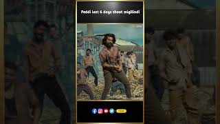 Peddi Last 6 Days Shoot Migilindi | Ram Charan , Peddi , Buchi Babu Sana | Thyview