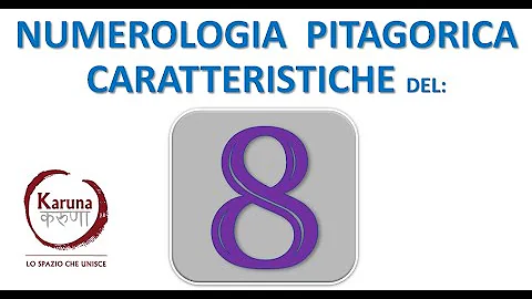 Che cosa vuol dire 8?