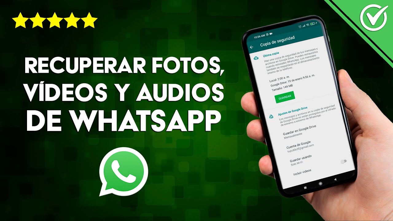 Como recuperar videos de whatsapp