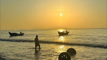 Ngắm bình minh trên biển Vũng tàu hôm nay nó lạ lắm