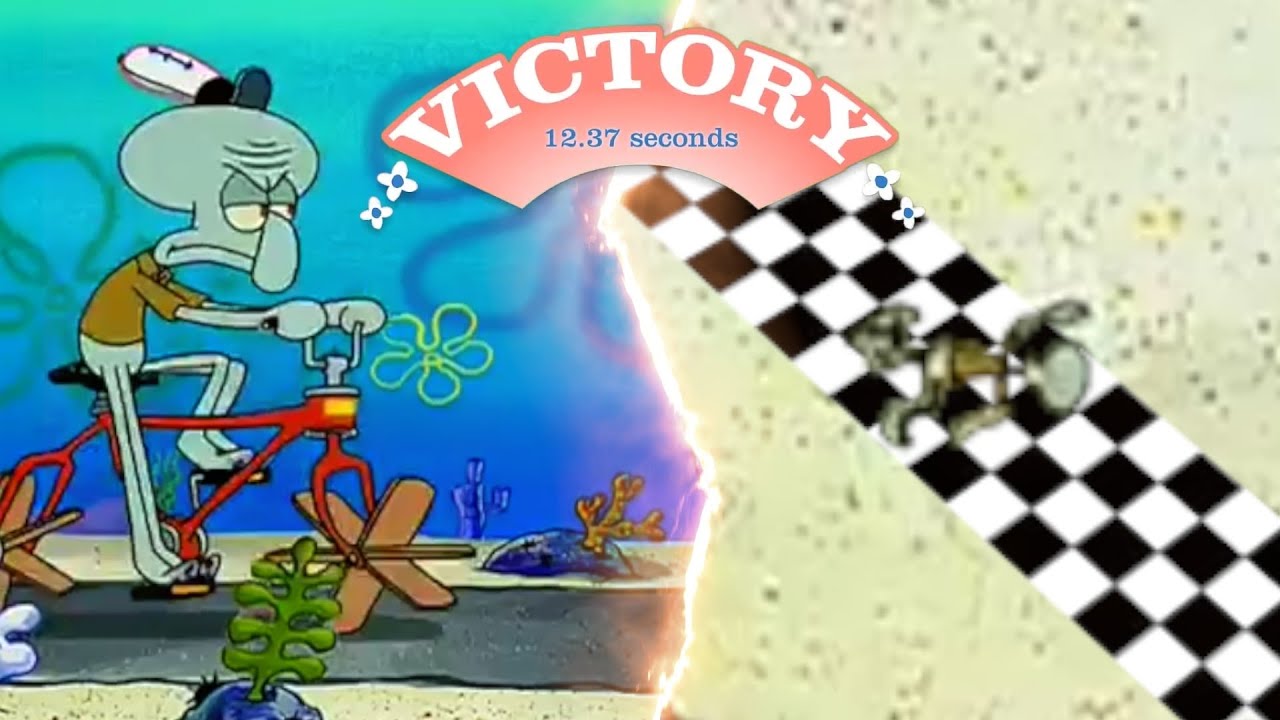 Squidward in Happy Wheels