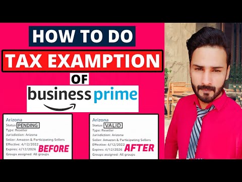 How to Get Tax Exempt on Amazon Business Prime | Amazon Business Prime Tax Exemption in USA Free