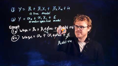 Multiple Regression - Omitted Variable Bias (simple)