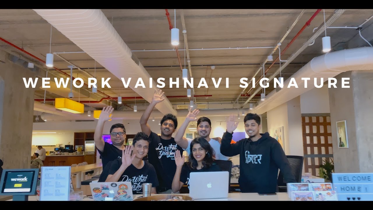 WeWork Vaishnavi Signature Bellandur Road Inauguration Day YouTube
