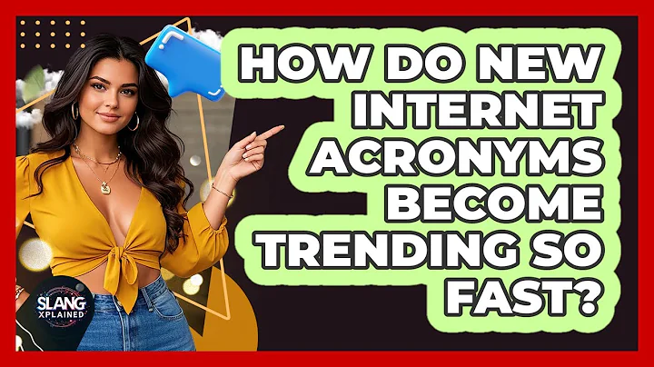 How Do New Internet Acronyms Become Trending So Fast? - SlangXplained