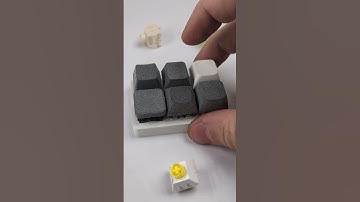 MX low profile keycap height comparison