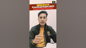 New Update🔥RBSE Board Practical Exam 2025 #shorts | Pratap Sir