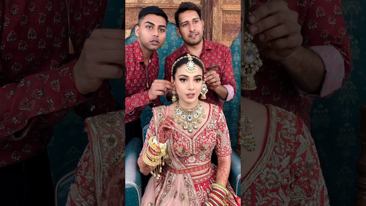 Beautiful Bride by Parul Garg Senior Artists 🩷 